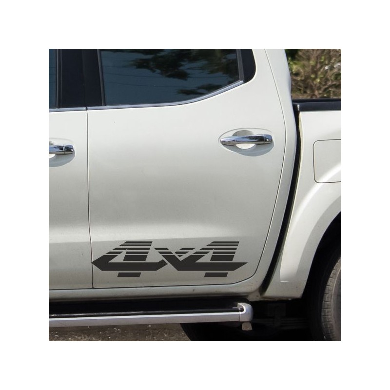 Aufkleber Auto Offroad 4x4 Safari Gelände Allrad Landschaft Hirsch Bär Off Road Safari Berge Krokodil extreme Pick Up