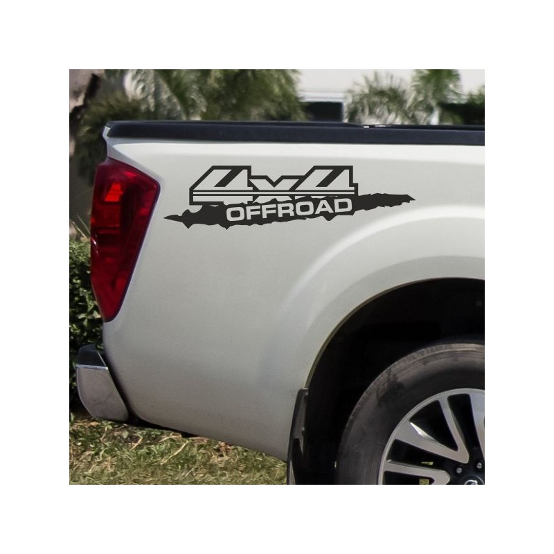 Aufkleber Auto Offroad 4x4 Safari Gelände Allrad Landschaft Hirsch Bär Off Road Safari Berge Krokodil extreme Pick Up