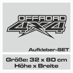 Aufkleber Auto Offroad 4x4 Safari Gelände Allrad Landschaft Hirsch Bär Off Road Safari Berge Krokodil extreme Pick Up
