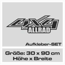Aufkleber Auto Offroad 4x4 Safari Gelände Allrad Landschaft Hirsch Bär Off Road Safari Berge Krokodil extreme Pick Up