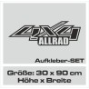 Aufkleber Auto Offroad 4x4 Safari Gelände Allrad Landschaft Hirsch Bär Off Road Safari Berge Krokodil extreme Pick Up