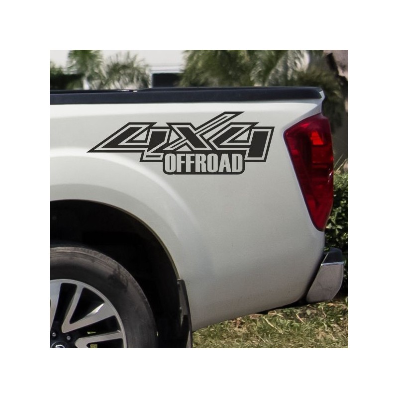 Aufkleber Auto Offroad 4x4 Safari Gelände Allrad Landschaft Hirsch Bär Off Road Safari Berge Krokodil extreme Pick Up