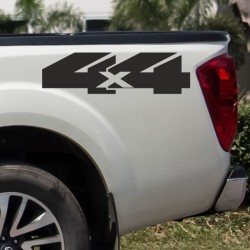 Aufkleber Auto Offroad 4x4 Safari Gelände Allrad Landschaft Hirsch Bär Off Road Safari Berge Krokodil extreme Pick Up