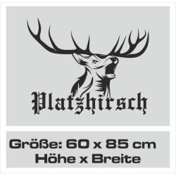 Aufkleber Auto Offroad 4x4 Safari Gelände Allrad Landschaft Hirsch Bär Off Road Safari Berge extreme Hirsch Jäger Angler Kompass