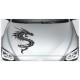 Aufkleber Motorhaube Drache Tattoo Dragon Tribal 101