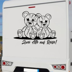 Aufkleber Wohnmobil Wohnwagen Reise Camping Auto Reisemobil Möwe Meer Kompass Globus Strand Palme Urlaub Spruch Familie Zuhause
