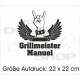 Schürzen KOCH & GRILL Hard Rock Flügel + Wunschname 27