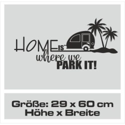 Aufkleber Wohnmobil Wohnwagen Reise Camping Auto Reisemobil Möwe Meer Kompass Globus Strand Palme Urlaub Spruch Familie Zuhause