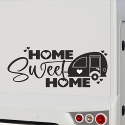 Aufkleber Wohnmobil Wohnwagen Reise Camping Auto Reisemobil Möwe Meer Kompass Globus Strand Palme Urlaub Spruch Familie Zuhause
