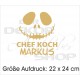 Schürzen KOCH & GRILL Chefkoch + Wunschname