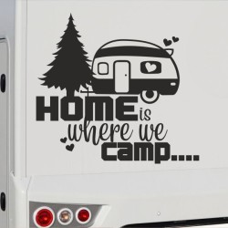 Aufkleber Wohnmobil Wohnwagen Reise Camping Auto Reisemobil Möwe Meer Kompass Globus Strand Palme Urlaub Spruch Familie Zuhause