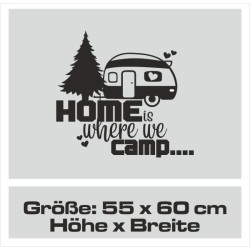 Aufkleber Wohnmobil Wohnwagen Reise Camping Auto Reisemobil Möwe Meer Kompass Globus Strand Palme Urlaub Spruch Familie Zuhause