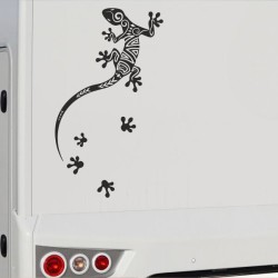 Aufkleber Wohnmobil Wohnwagen Reise Camping Auto Reisemobil Möwe Meer Kompass Globus Strand Palme Urlaub Spruch Familie Zuhause
