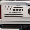 Aufkleber Pick UP Dodge Gelände Offroad Widder RAM Dekor Streifen Amerikanische Flagge Amerika BIG WHEEL Viper