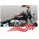 Motorrad Aufkleber Sticker Tattoo Bike Chopper Tribal 16