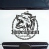 Aufkleber Auto Car Wikinger Viking Wölfe Wolf Runen Schwert Schild Rabe Runen Odin Odin´s Wölfe Böse Kette Valhalla Walhalla