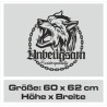 Aufkleber Auto Car Wikinger Viking Wölfe Wolf Runen Schwert Schild Rabe Runen Odin Odin´s Wölfe Böse Kette Valhalla Walhalla