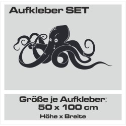 Aufkleber SET Auto Car Tattoo Style Seiten Tribal Dekor Pferd Gecko Power Blumen Ranke Fee Hexe Blumen Blüten Gecko Farbe