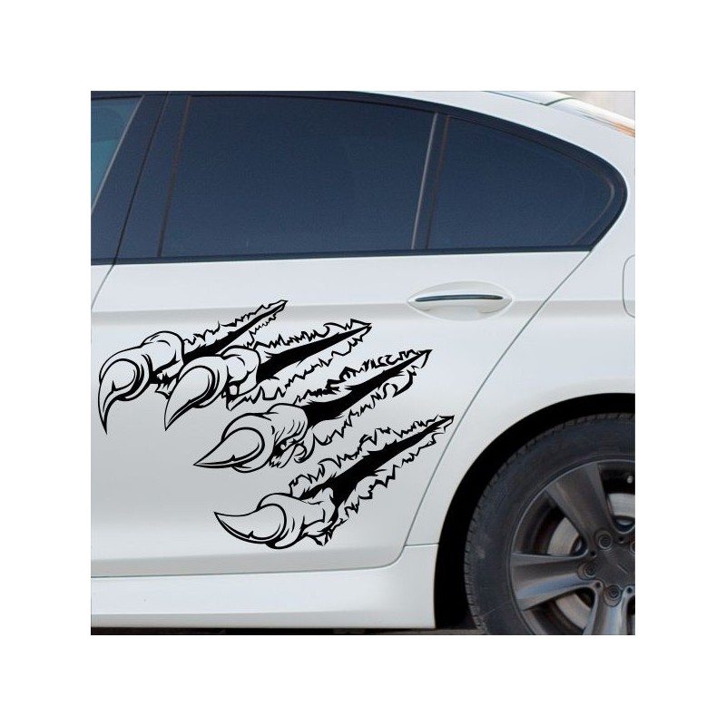 Aufkleber SET Auto Car Tattoo Style Seiten Tribal Dekor Pferd Gecko Power Blumen Ranke Fee Hexe Blumen Blüten Gecko Farbe