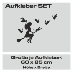 Aufkleber SET Auto Car Tattoo Style Seiten Tribal Dekor Pferd Gecko Power Blumen Ranke Fee Hexe Blumen Blüten Gecko Farbe
