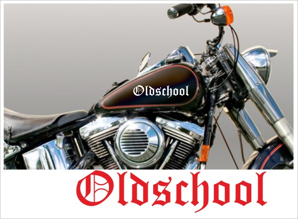 Motorrad Aufkleber Sticker Tattoo Bike Chopper Tribal 45 Old School - Der  Dekor Aufkleber Shop