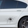 Aufkleber SET Auto Car Tattoo Style Seiten Tribal Dekor Pferd Gecko Power Blumen Ranke Fee Hexe Blumen Blüten Gecko Farbe