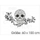 Motorhaubenaufkleber Auto Aufkleber Tattoo Sugar Skull Mexican 114