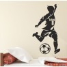 Wandaufkleber Wandtattoo Sport Fußball Kicker Ball Spiel Kinder Kids Snowbord Skateboard Skater Ski Stuntroller Roller