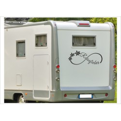 Wohnmobil Wohnwagen Caravan Camper Reisefieber Endlosschleife 44 Aufkleber