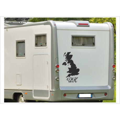 Wohnmobil Wohnwagen Caravan Camper England UK 51 Aufkleber