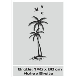 Aufkleber Glas Dekor Fenster Dusche Duschkabine Glas Tür Glastür Schaufenster Beschriftung Spa Wellness Meer Delphin Rose Wasser