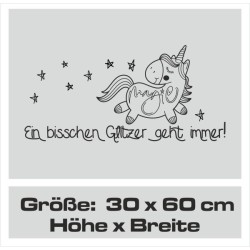 Einhorn Aufkleber Tattoo Sticker Unicorn Sternenstaub Glitzer Prinz Luftballon Herz Liebe Glitzer Sterne Staub Magie Glück