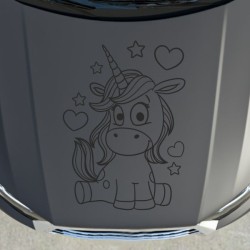 Einhorn Aufkleber Tattoo Sticker Unicorn Sternenstaub Glitzer Prinz Luftballon Herz Liebe Glitzer Sterne Staub Magie Glück