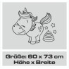 Einhorn Aufkleber Tattoo Sticker Unicorn Sternenstaub Glitzer Prinz Luftballon Herz Liebe Glitzer Sterne Staub Magie Glück