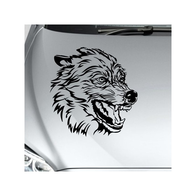 Aufkleber Auto Car Wikinger Viking Wölfe Wolf Runen Schwert Schild Rabe Runen Odin Odin´s Wölfe Böse Kette Valhalla Walhalla
