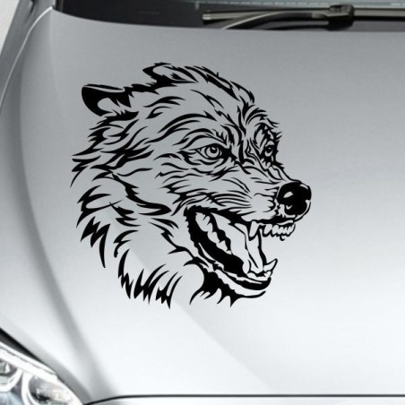 Aufkleber Auto Car Wikinger Viking Wölfe Wolf Runen Schwert Schild Rabe Runen Odin Odin´s Wölfe Böse Kette Valhalla Walhalla