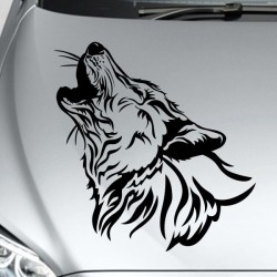 Aufkleber Auto Car Wikinger Viking Wölfe Wolf Runen Schwert Schild Rabe Runen Odin Odin´s Wölfe Böse Kette Valhalla Walhalla