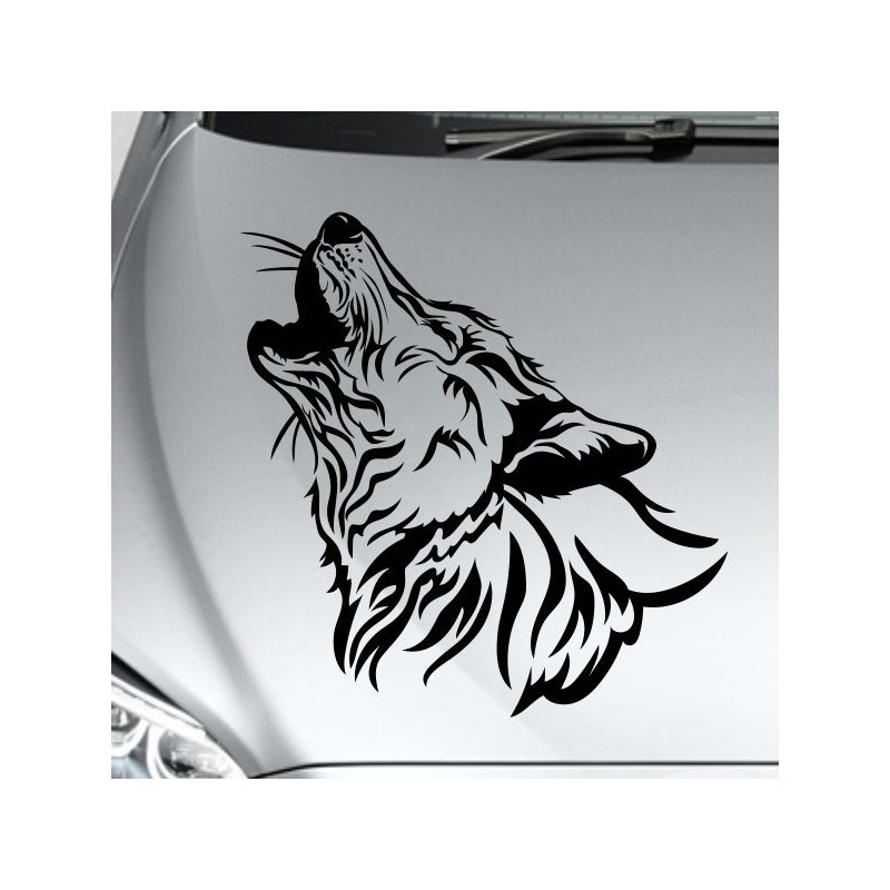Aufkleber Auto Car Wikinger Viking Wölfe Wolf Runen Schwert Schild Rabe Runen Odin Odin´s Wölfe Böse Kette Valhalla Walhalla