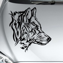 Aufkleber Auto Car Wikinger Viking Wölfe Wolf Runen Schwert Schild Rabe Runen Odin Odin´s Wölfe Böse Kette Valhalla Walhalla