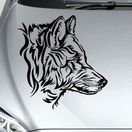 Aufkleber Auto Car Wikinger Viking Wölfe Wolf Runen Schwert Schild Rabe Runen Odin Odin´s Wölfe Böse Kette Valhalla Walhalla