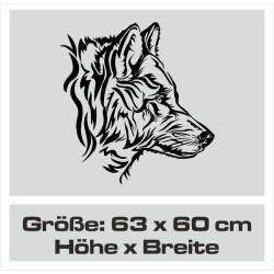 Aufkleber Auto Car Wikinger Viking Wölfe Wolf Runen Schwert Schild Rabe Runen Odin Odin´s Wölfe Böse Kette Valhalla Walhalla
