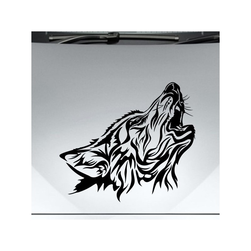 Aufkleber Auto Car Wikinger Viking Wölfe Wolf Runen Schwert Schild Rabe Runen Odin Odin´s Wölfe Böse Kette Valhalla Walhalla
