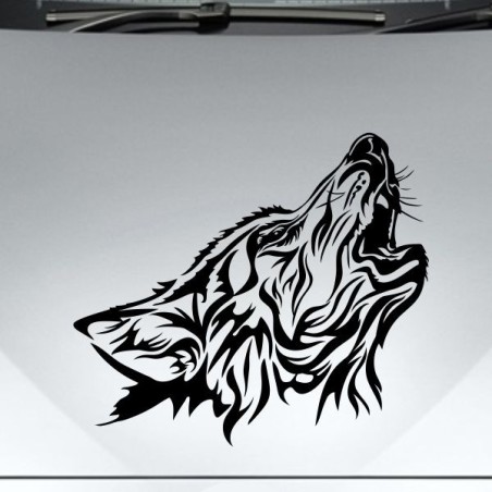 Aufkleber Auto Car Wikinger Viking Wölfe Wolf Runen Schwert Schild Rabe Runen Odin Odin´s Wölfe Böse Kette Valhalla Walhalla