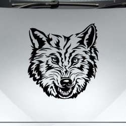 Aufkleber Auto Car Wikinger Viking Wölfe Wolf Runen Schwert Schild Rabe Runen Odin Odin´s Wölfe Böse Kette Valhalla Walhalla