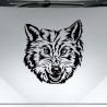Aufkleber Auto Car Wikinger Viking Wölfe Wolf Runen Schwert Schild Rabe Runen Odin Odin´s Wölfe Böse Kette Valhalla Walhalla