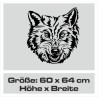 Aufkleber Auto Car Wikinger Viking Wölfe Wolf Runen Schwert Schild Rabe Runen Odin Odin´s Wölfe Böse Kette Valhalla Walhalla