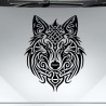 Aufkleber Auto Car Wikinger Viking Wölfe Wolf Runen Schwert Schild Rabe Runen Odin Odin´s Wölfe Böse Kette Valhalla Walhalla