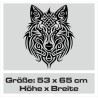 Aufkleber Auto Car Wikinger Viking Wölfe Wolf Runen Schwert Schild Rabe Runen Odin Odin´s Wölfe Böse Kette Valhalla Walhalla