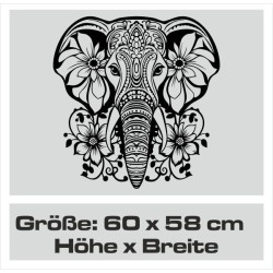 Aufkleber Auto Motorhaube Car Style Tuning Drache Tribal Dekor Rosen Blumen Schmetteringe Tattoo´s Fun Comic Flower Tiere