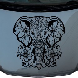 Aufkleber Auto Motorhaube Car Style Tuning Drache Tribal Dekor Rosen Blumen Schmetteringe Tattoo´s Fun Comic Flower Tiere